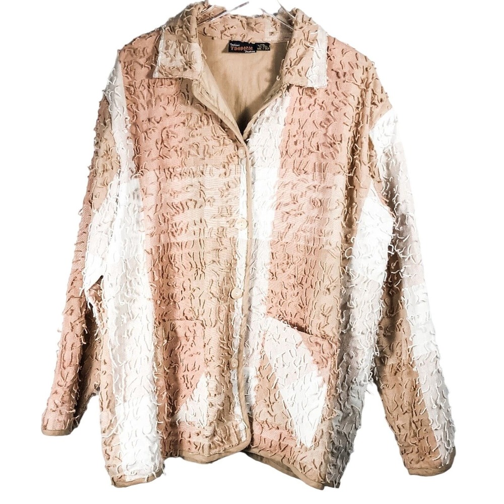 Indian Tropical Fashion Vintage Fringe Jacket